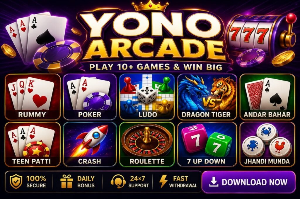 Yono Arcade App Download 2026 – Yono Arcade Sign - up Bonus ₹100 - diwastore.com