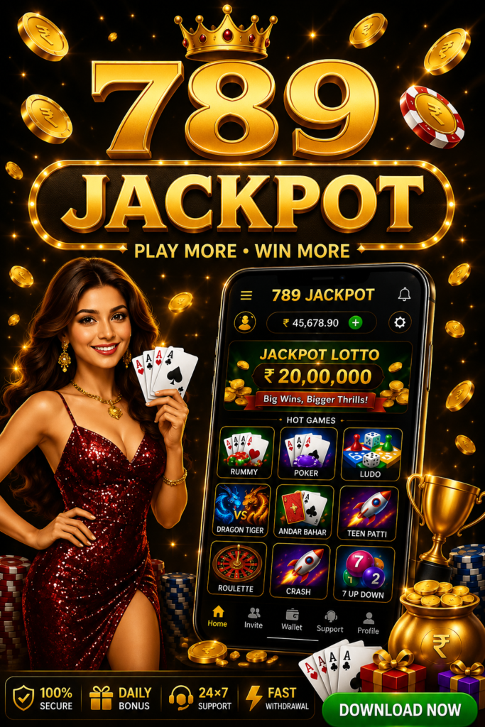 789 Jackpot App 2026 – Features, Download, Login, Registration & Safety - diwastore.com