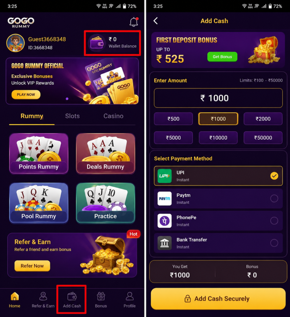  GOGO Rummy App 2026 – Features, Login, Deposits & Withdrawals