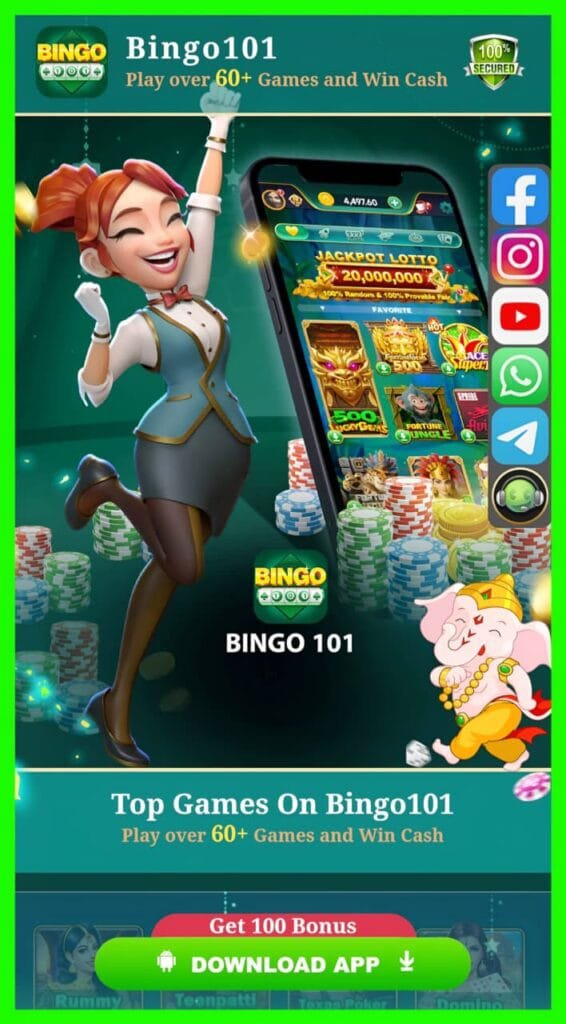 ☢️ Bingo101 App Download Now | Sign-up Bonus ₹152 - diwastore.com ☢️ Bingo101 App Download Now | Sign-up Bonus ₹152