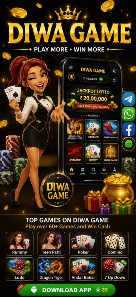 How To Diwa Game Download APK ? Sign Up - Bonus ₹100 