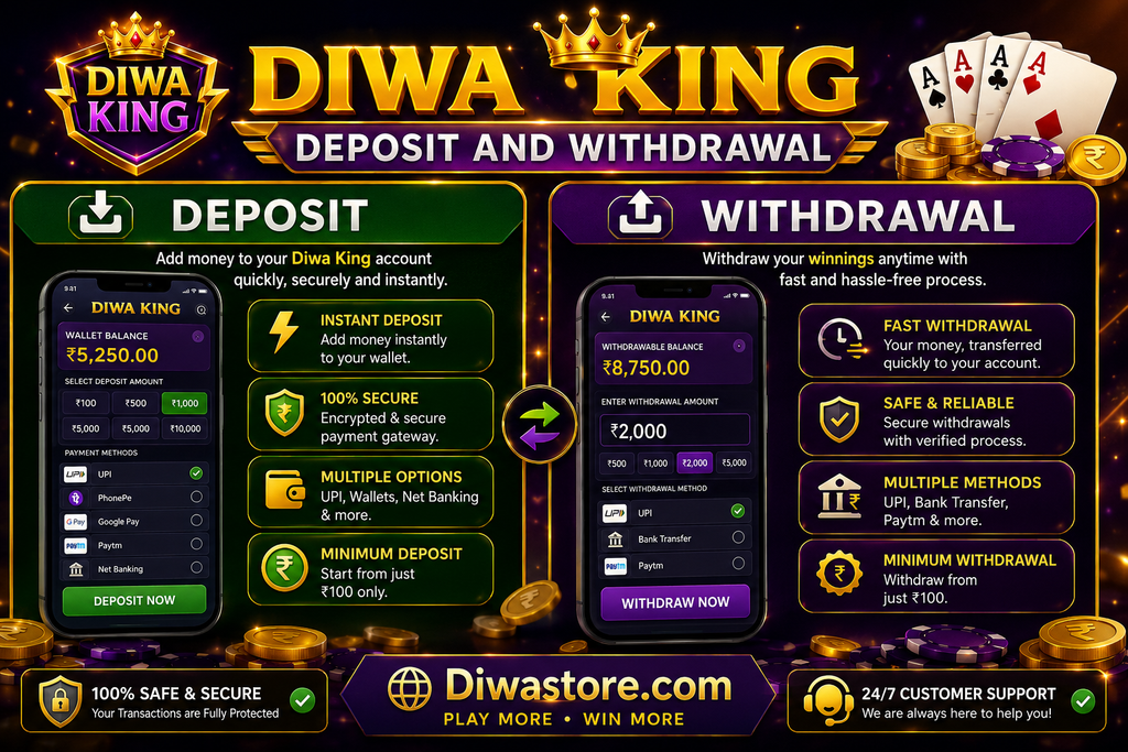 Diwa King Apk Download | Get & Bonus ₹50-500 - diwastore.com