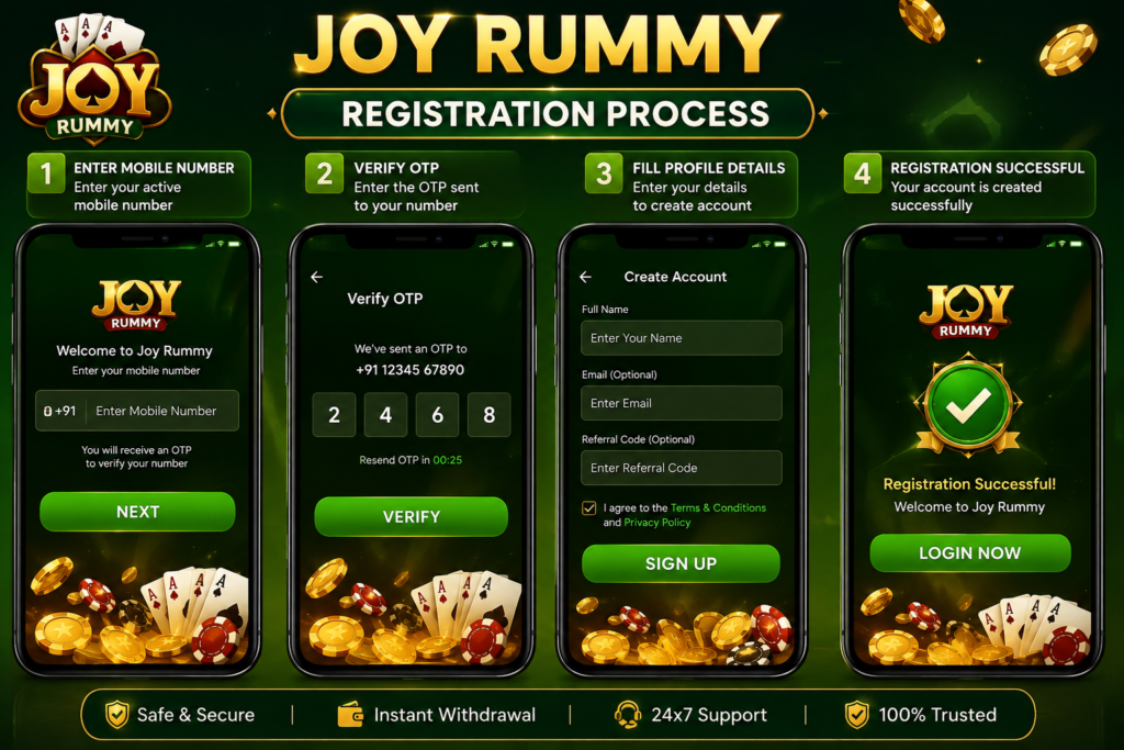 Joy Rummy Game (Yono) Download APK | Registration, Login, Sign-up Bonus ₹500 - diwastore.com